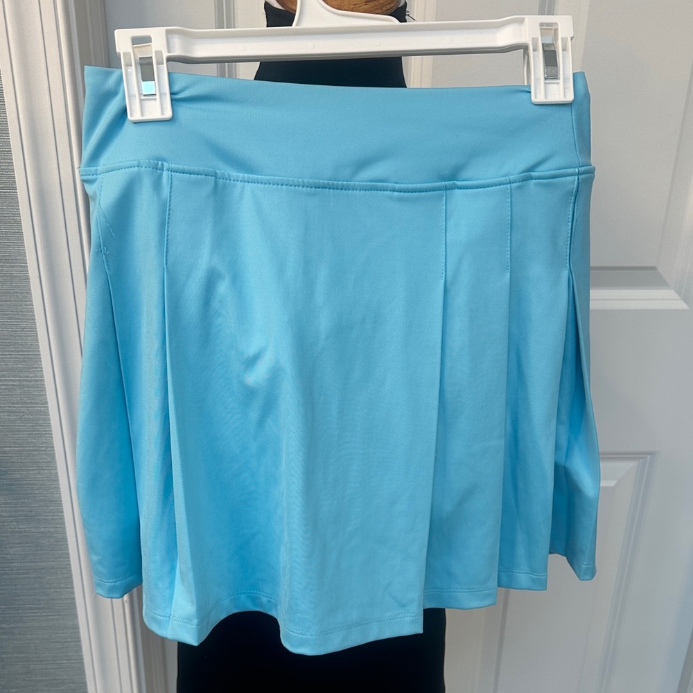 Tommy Bahama Sky Blue Skater Skirt